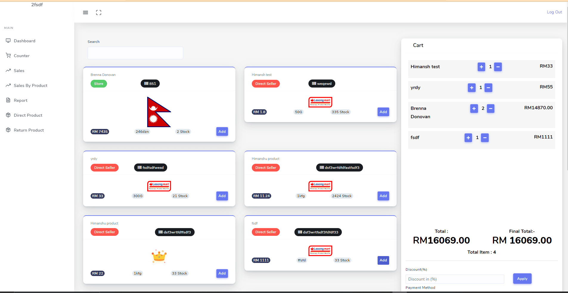 LMProfit Web